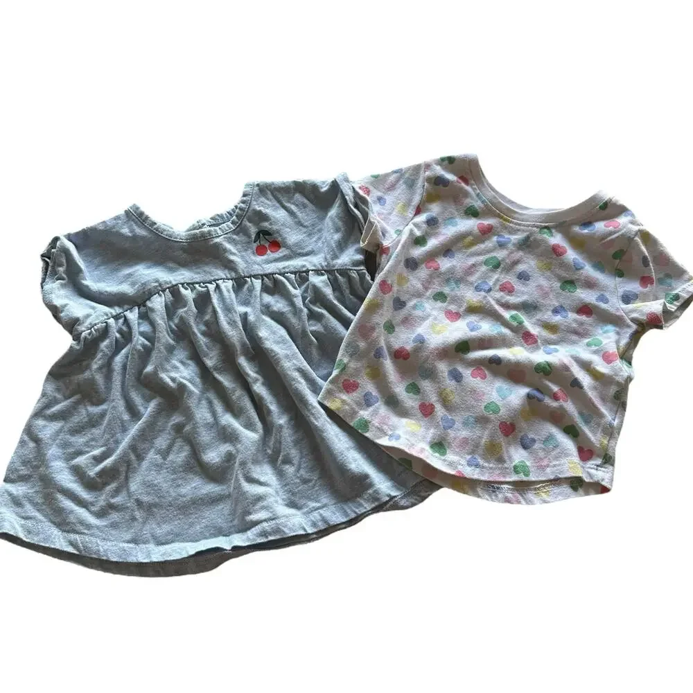 Baby Girl Clothes Bundle Size 12-18 Months Shorts Bloomers Shirts Bathing Suit